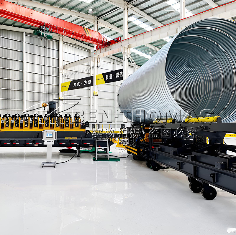 Japanese Coastal Project Solved: CORRUGATED STEEL PIPE MOBILE MILL Delivers High-Anti-Corrosion Pipes