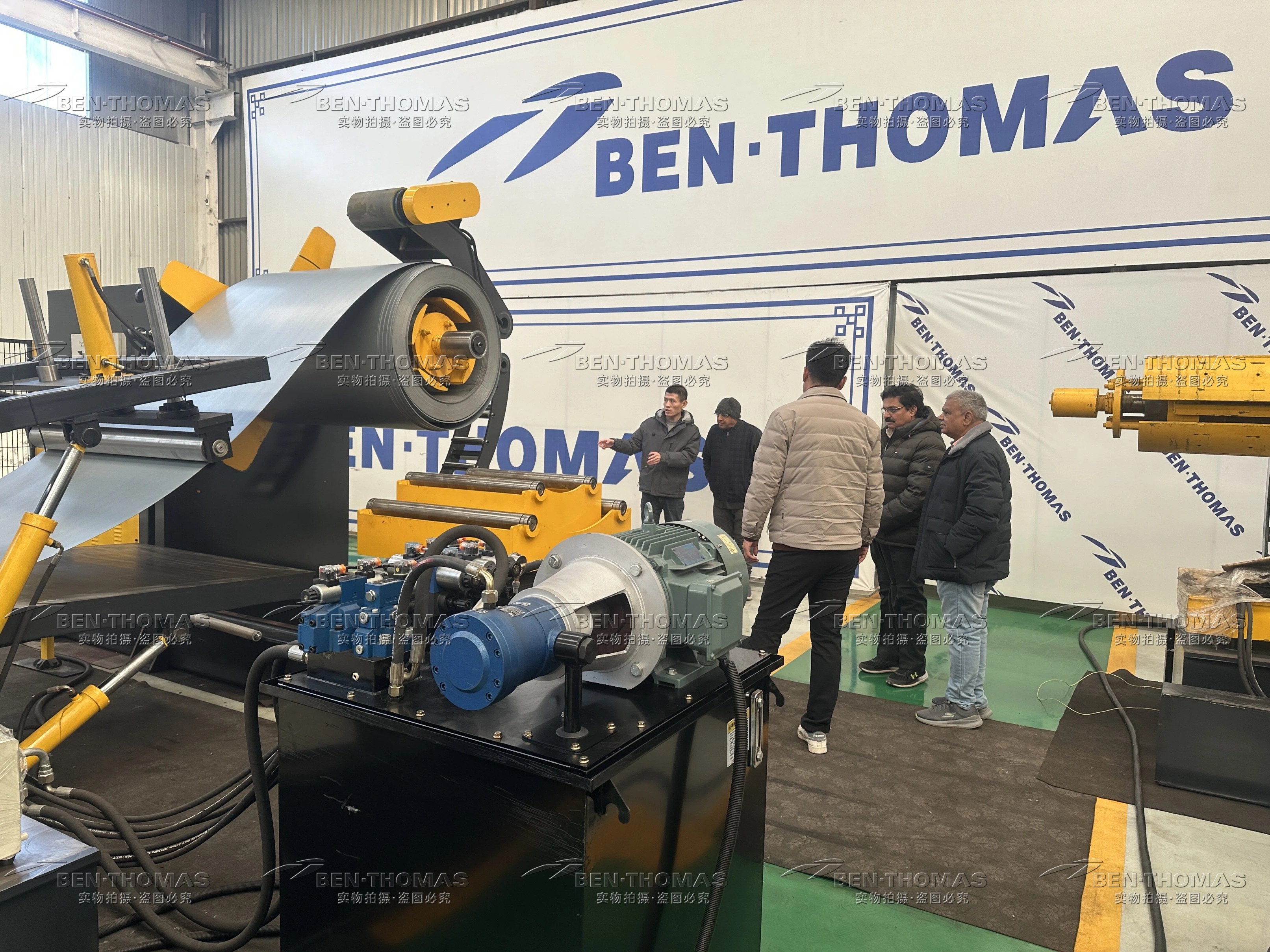 Ben-Thomas’s Professional Commitment to Multi Plate Metal Culvert Pipe Production Line Pays Off with New International Contract