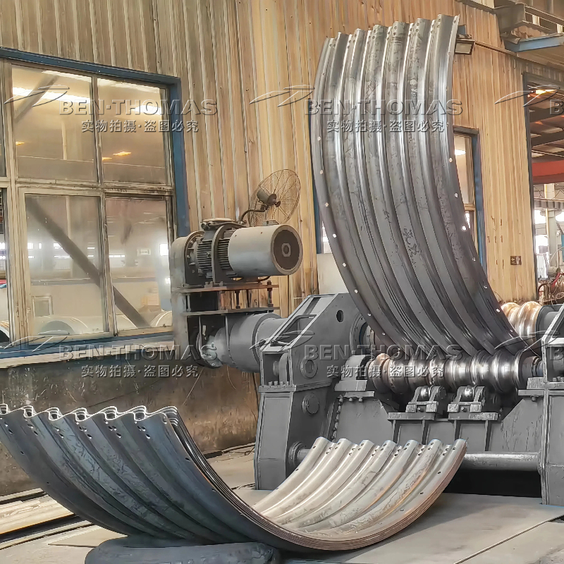 BEN-THOMAS Launches Advanced Multi-Plate Corrugated Pipe Production Line for Infrastructure Projects