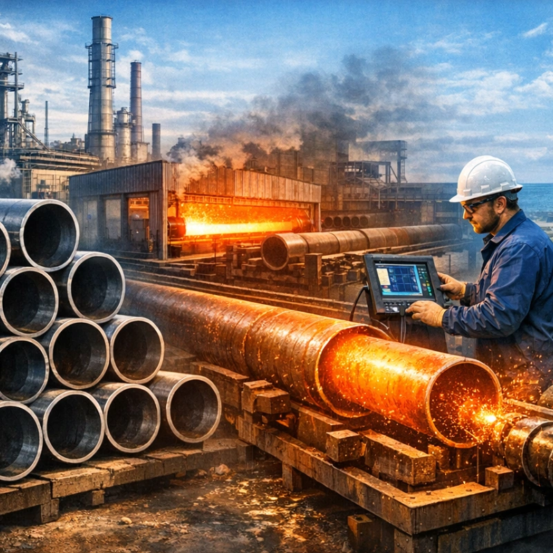 What is the Procedure Sequence of Linepipe Manufacturing?