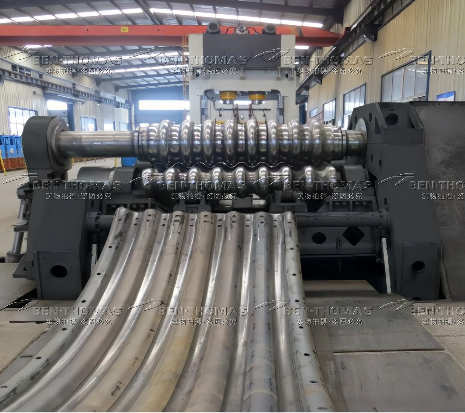 BEN-THOMAS Unveils Advanced SteelCor Corrugated Steel Pipe Production Line: Precision-Engineered Production Line for High-Performance Culvert Pipes