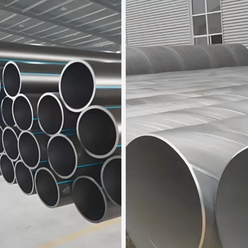 Steel Pipe vs. HDPE Pipe – What Actually Matters in the Field