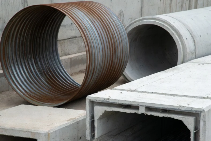Different types of culverts – Metal, Concrete, and Box Culverts